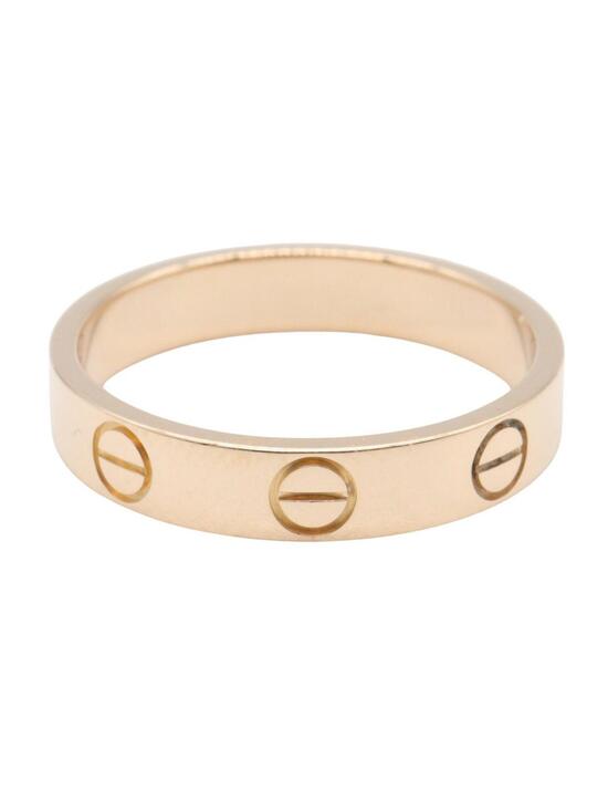 Cartier Mini Love Ring 18Kpg Pink Rose #282644C13B display picture 1